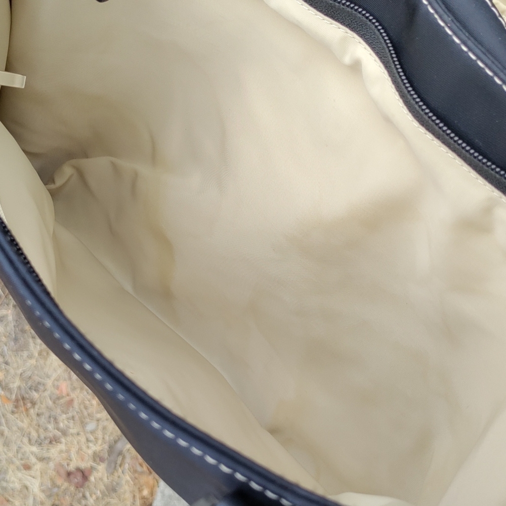 Stork Sak London black diaper bag - Picture 2 of 12